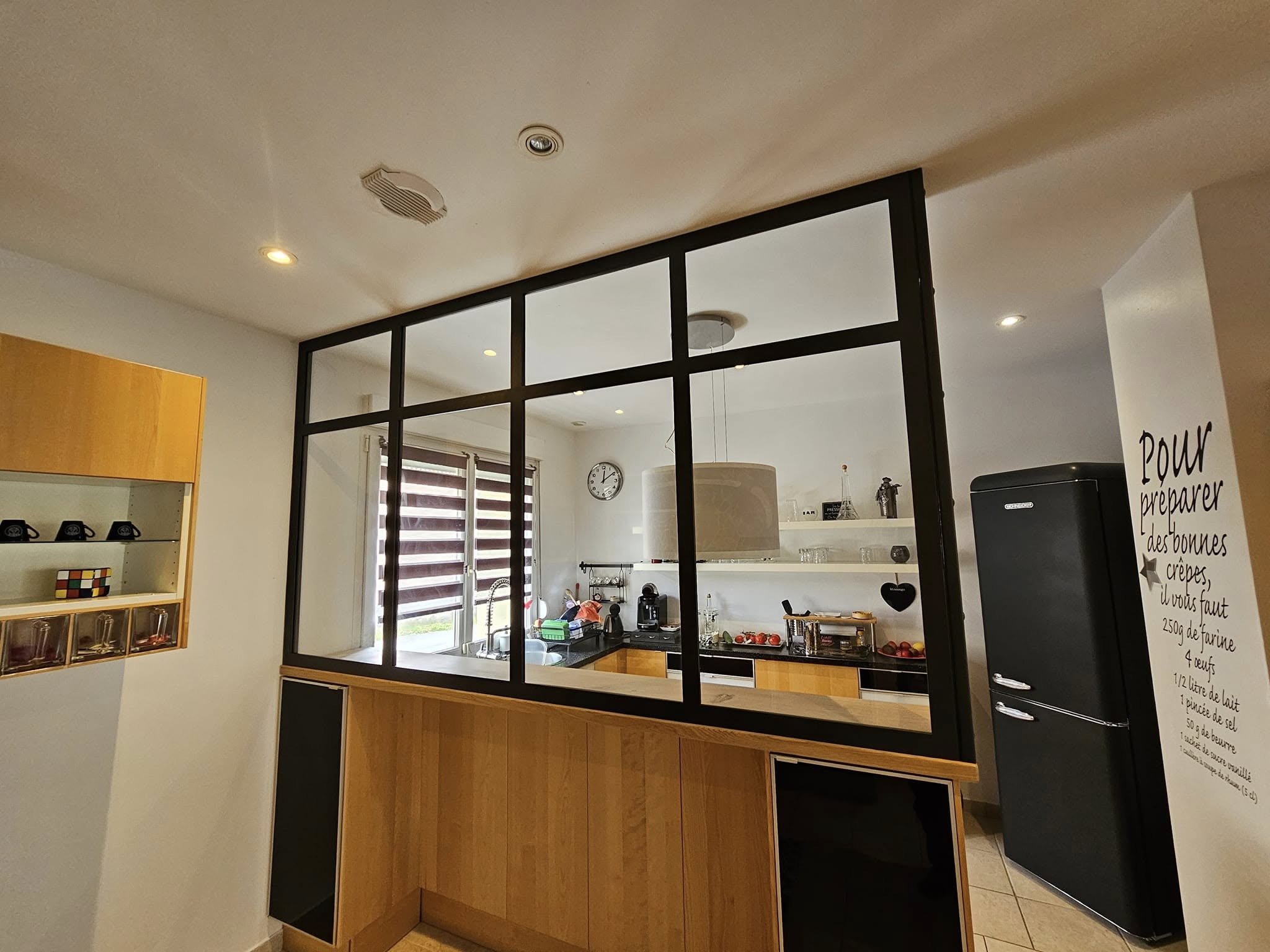 Verrières Intérieures Nancy — Fabrication et pose d'une verrière