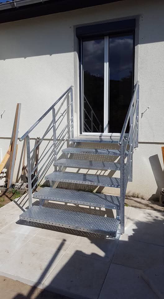 Escaliers Métal Sur Mesure Nancy — Escalier